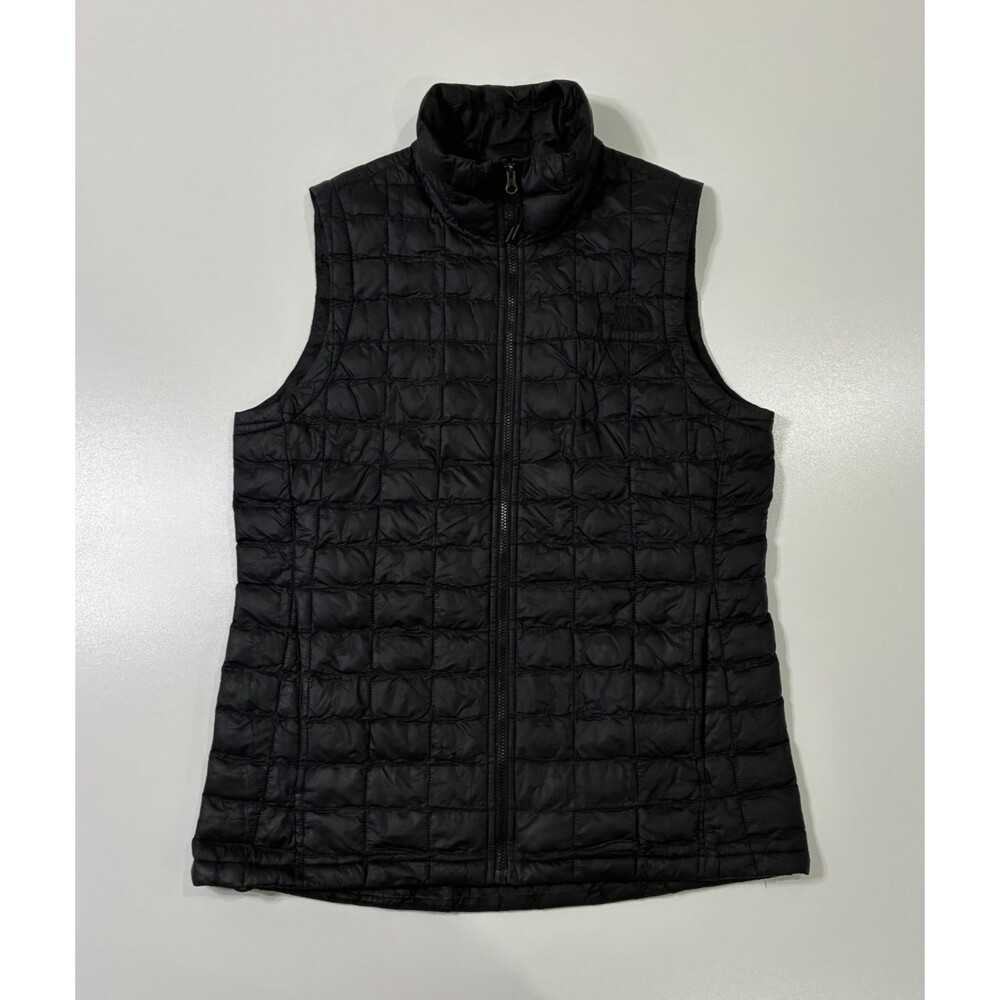 Womenβs The North Face Thermoball Eco Quilted Puffer Jacket Black Size Small